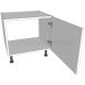Sink Kitchen Base Unit - Belfast - shown with doors and/or storage (not included)