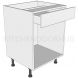 Open Kitchen Base Unit - Drawerline - shown with doors and/or storage (not included)