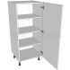Tallboy Storage Unit (1250mm high) - shown with doors and/or storage (not included)
